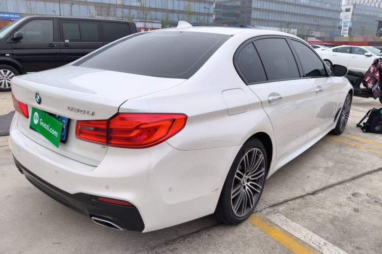 Used BMW 5 Series 2018 530Li Luxury Edition M Sport Package Rear Right 45 Deg