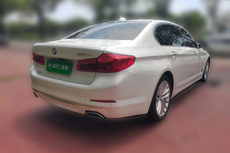 Used BMW 5 Series 2018 Revised Version 530Li Leading Edition Luxury Package Rear Right 45 Deg
