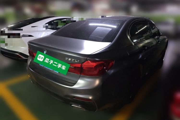 Used BMW 5 Series 2018 Restyled 530Li Luxury Edition M Sport Package Rear Right 45 Deg