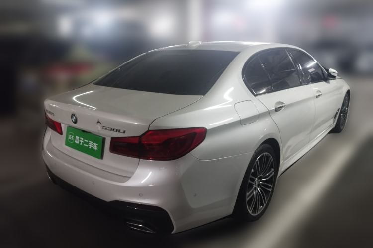 Used BMW 5 Series 2018 Restyled 530Li Leading Edition M Sport Package Rear Right 45 Deg