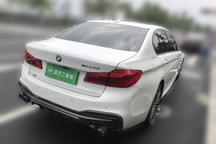 Used BMW 5 Series 2018 Restyled 530Li Leading Edition M Sport Package Rear Right 45 Deg