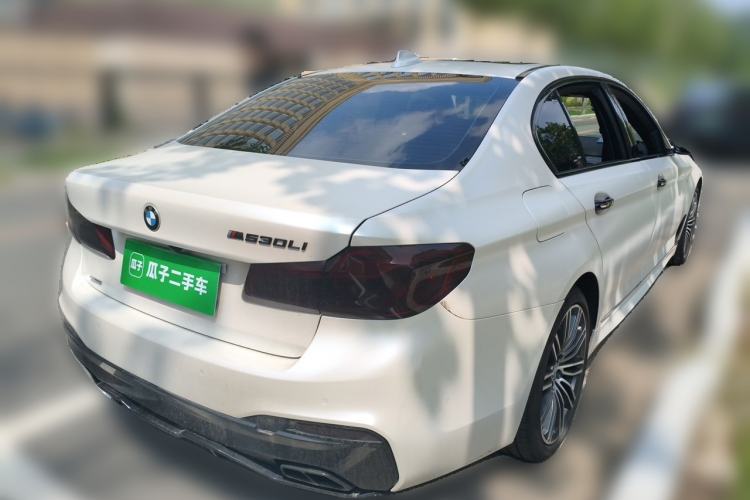 Used BMW 5 Series 2018 Facelifted 530Li xDrive M Sport Package Rear Right 45 Deg