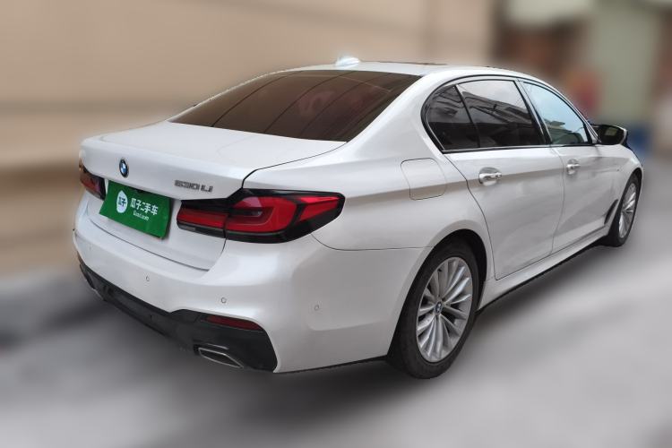 Used BMW 5 Series 2018 530Li Leading Model M Sport Package Rear Right 45 Deg