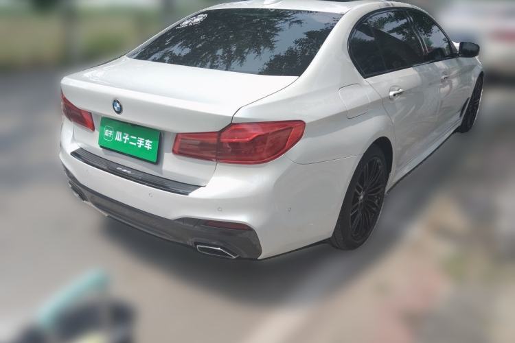 Used BMW 5 Series 2018 Restyled 530Li Luxury Edition M Sport Package Rear Right 45 Deg
