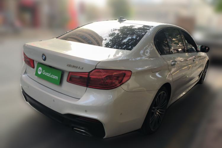 Used BMW 5 Series 2018 530Li Luxury Edition M Sport Package Rear Right 45 Deg