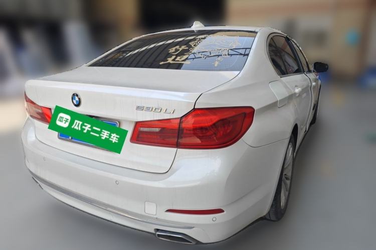Used BMW 5 Series 2018 Revised Version 530Li Leading Edition Luxury Package Rear Right 45 Deg