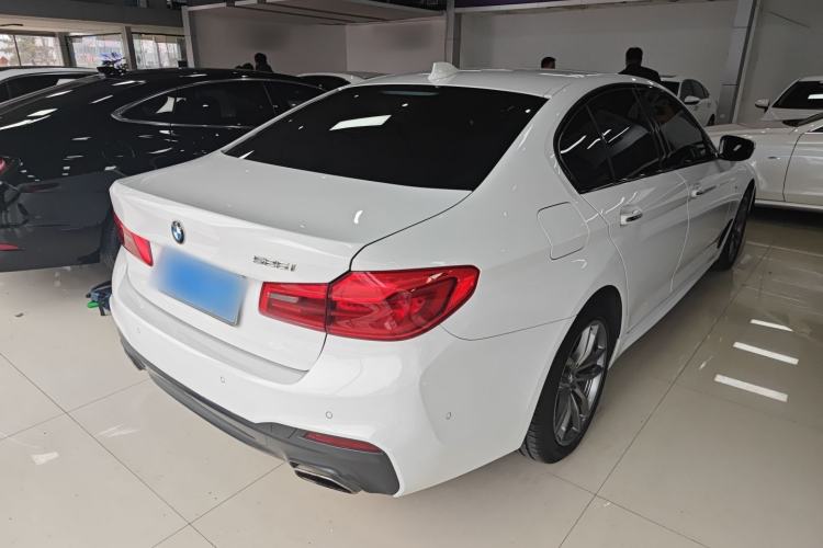 Used BMW 5 Series 2018 525i M Sport Package Rear Right 45 Deg