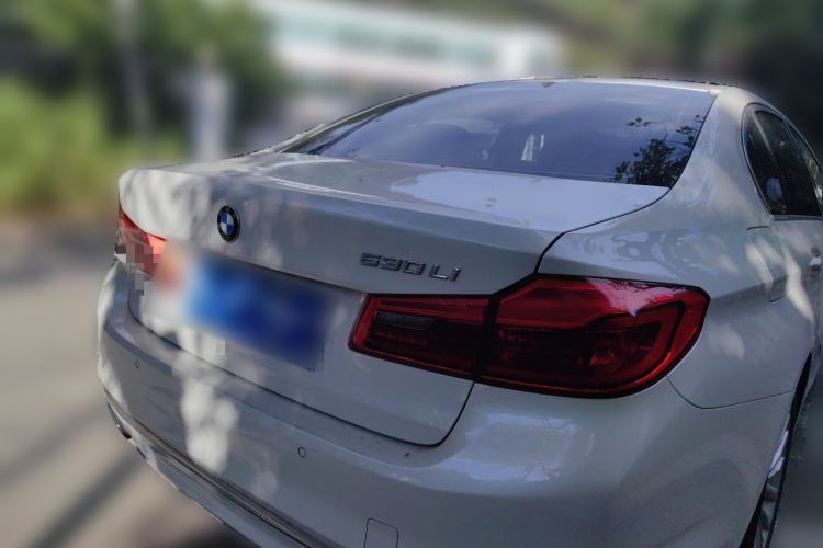 Used BMW 5 Series 2018 Revised Version 530Li Leading Edition Luxury Package Rear Right 45 Deg