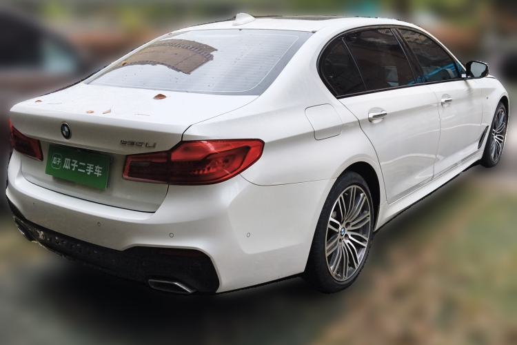 Used BMW 5 Series 2018 Restyled 530Li Leading Edition M Sport Package Rear Right 45 Deg