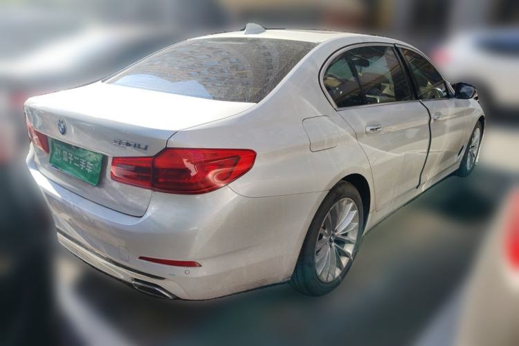Used BMW 5 Series 2018 Revised Version 530Li Leading Edition Luxury Package Rear Right 45 Deg