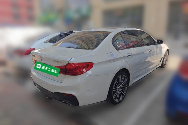 Used BMW 5 Series 2018 530Li Luxury Edition M Sport Package Rear Right 45 Deg