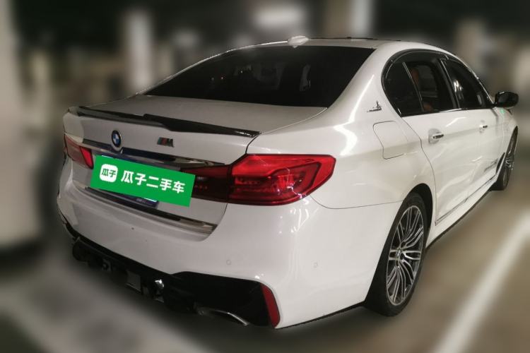 Used BMW 5 Series 2018 530Li Leading Model M Sport Package Rear Right 45 Deg
