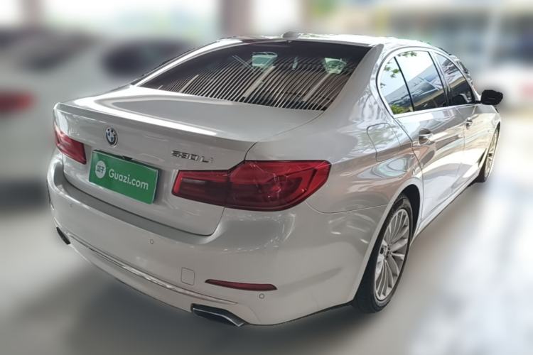 Used BMW 5 Series 2018 Revised Version 530Li Leading Edition Luxury Package Rear Right 45 Deg