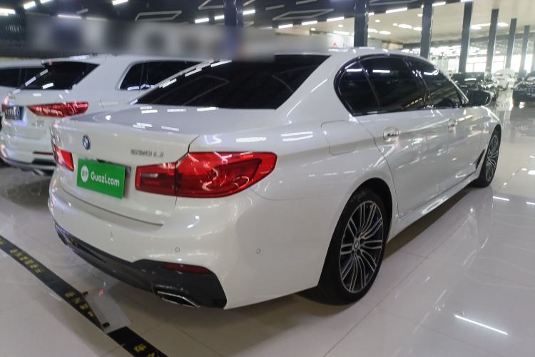 Used BMW 5 Series 2018 Restyled 530Li Leading Edition M Sport Package Rear Right 45 Deg