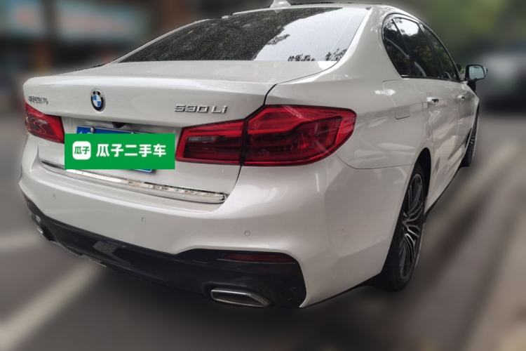 Used BMW 5 Series 2018 Restyled 530Li Leading Edition M Sport Package Rear Right 45 Deg