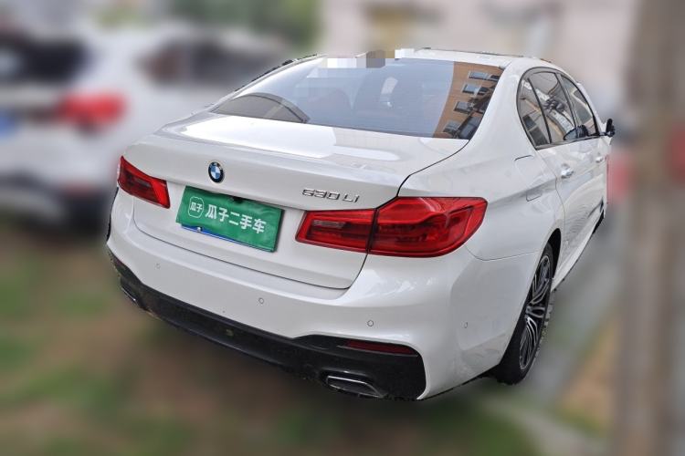 Used BMW 5 Series 2018 Restyled 530Li Leading Edition M Sport Package Rear Right 45 Deg