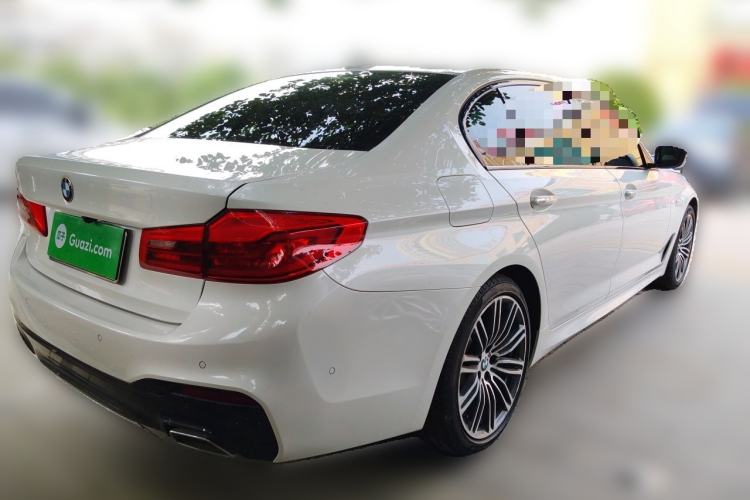 Used BMW 5 Series 2018 530Li Leading Model M Sport Package Rear Right 45 Deg