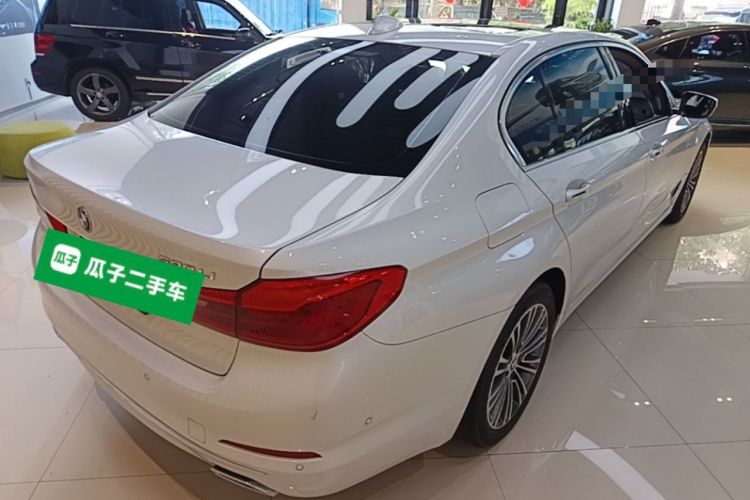 Used BMW 5 Series 2018 530Li Luxury Edition Premium Package Rear Right 45 Deg