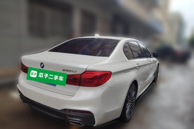 Used BMW 5 Series 2018 Restyled 530Li Luxury Edition M Sport Package Rear Right 45 Deg