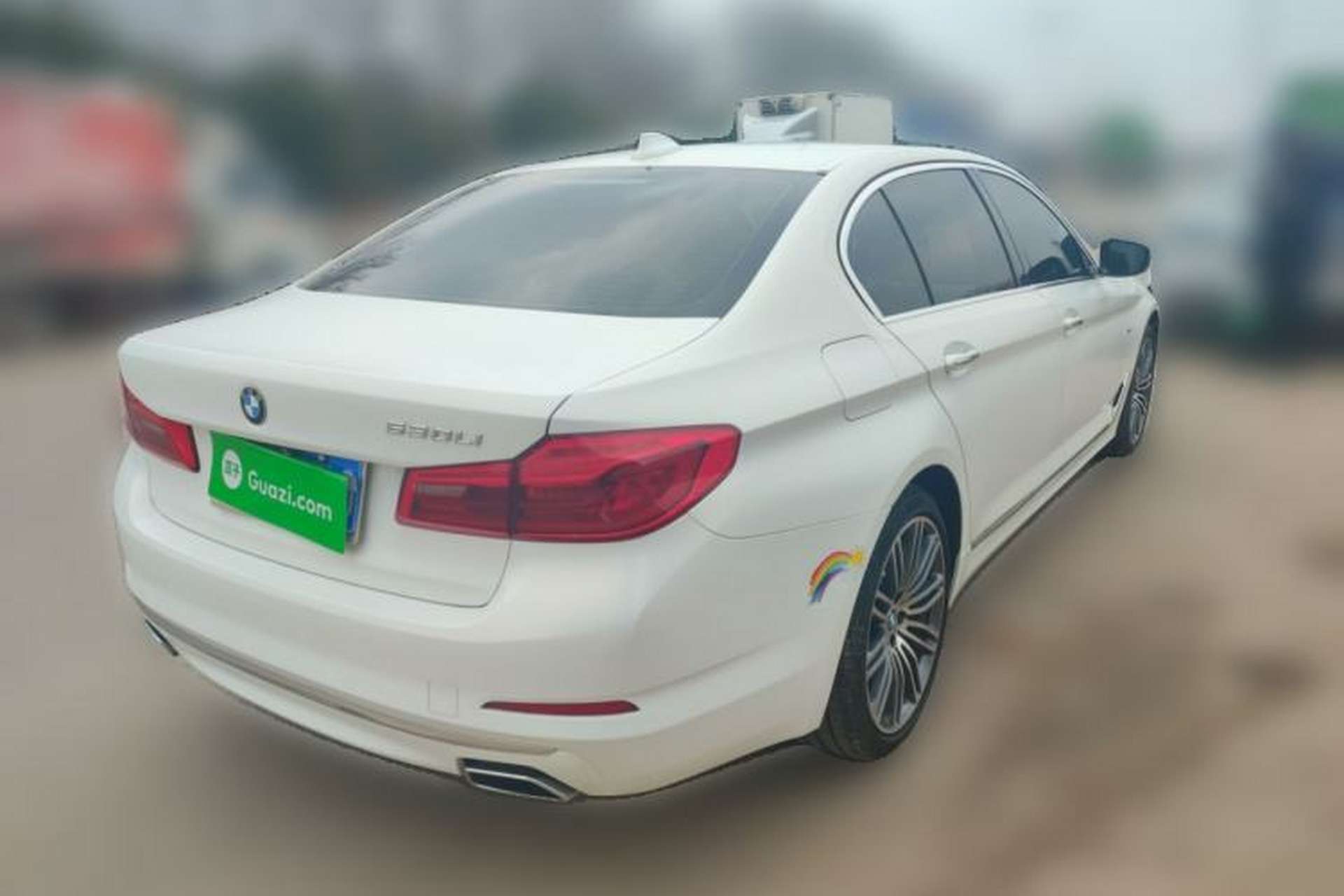 Used BMW 5 Series 2018 525Li Luxury Package Rear Right 45 Deg