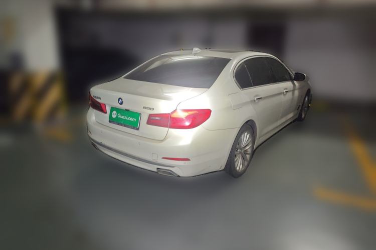 Used BMW 5 Series 2018 530Li Leading Edition Luxury Package Rear Right 45 Deg