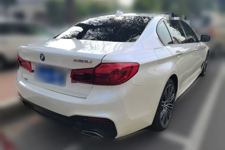 Used BMW 5 Series 2018 Facelifted 530Li xDrive M Sport Package Rear Right 45 Deg