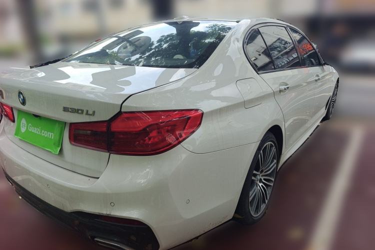 Used BMW 5 Series 2018 Restyled 530Li Leading Edition M Sport Package Rear Right 45 Deg