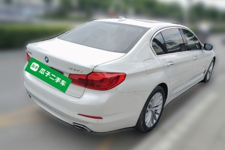 Used BMW 5 Series 2018 Revised Version 530Li Leading Edition Luxury Package Rear Right 45 Deg
