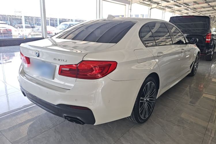 Used BMW 5 Series 2018 Restyled 530Li Leading Edition M Sport Package Rear Right 45 Deg