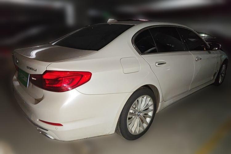 Used BMW 5 Series 2018 530Li Leading Edition Luxury Package Rear Right 45 Deg