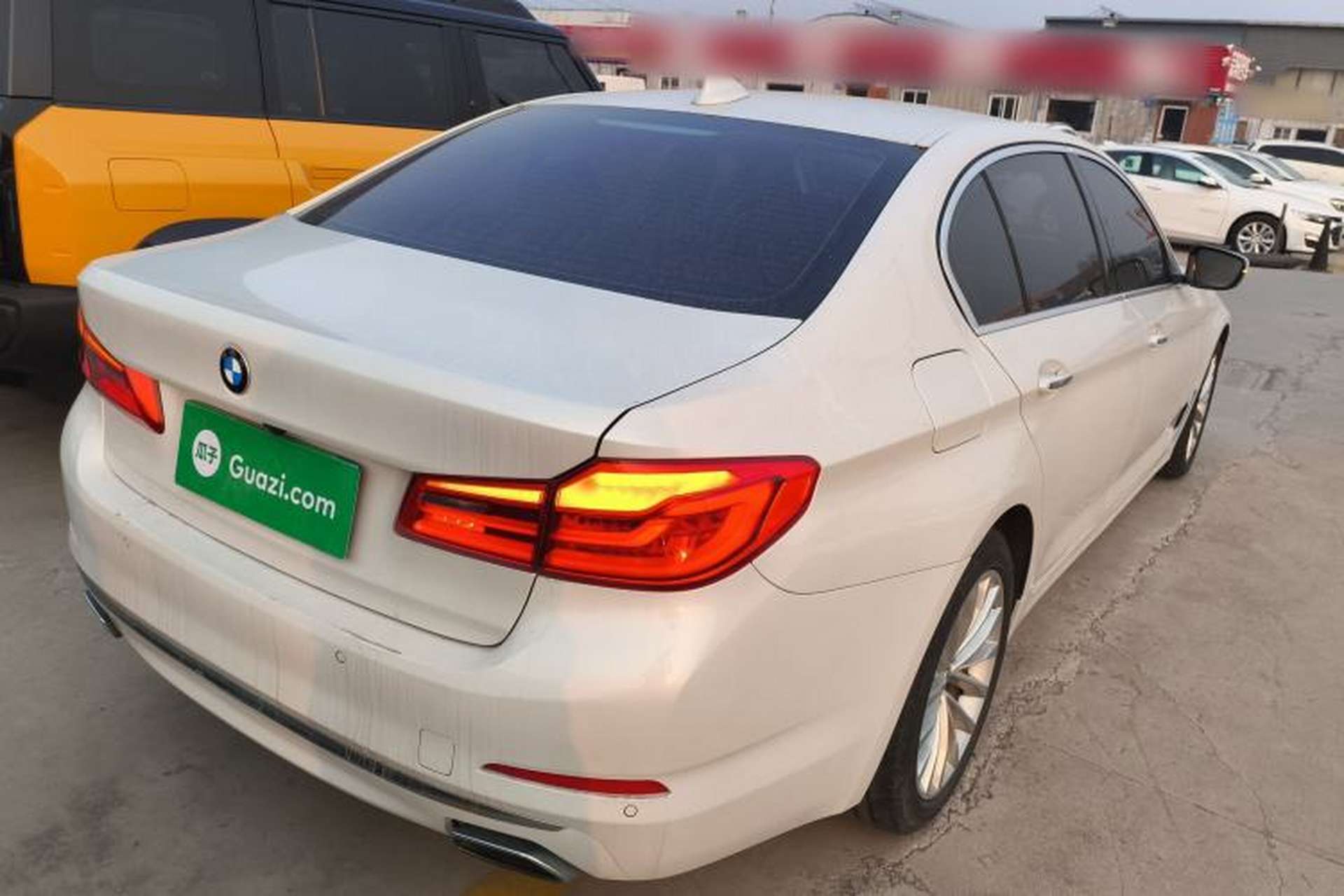 Used BMW 5 Series 2018 525Li Luxury Package Rear Right 45 Deg