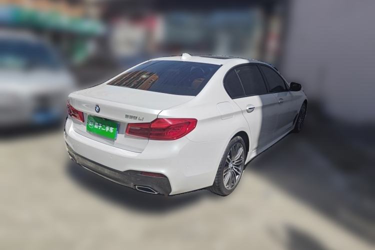 Used BMW 5 Series 2018 530Li Luxury Edition M Sport Package Rear Right 45 Deg
