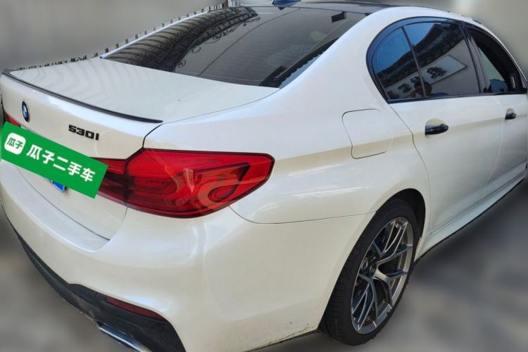 Used BMW 5 Series 2018 Restyled 530Li Luxury Edition M Sport Package Rear Right 45 Deg