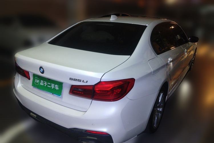 Used BMW 5 Series 2018 525Li M Sport Package Rear Right 45 Deg