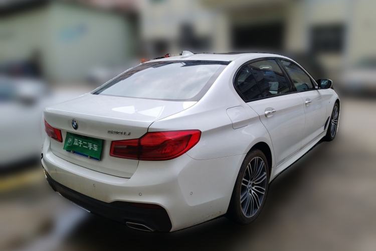 Used BMW 5 Series 2018 Restyled 530Li Leading Edition M Sport Package Rear Right 45 Deg