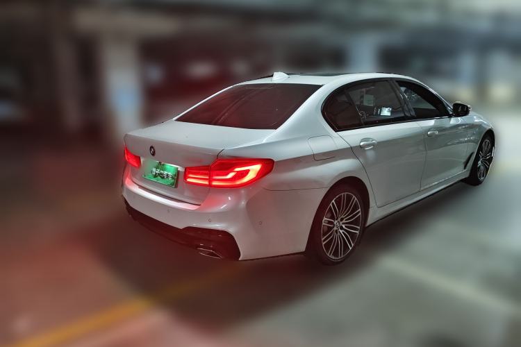 Used BMW 5 Series 2018 530Li Leading Model M Sport Package Rear Right 45 Deg