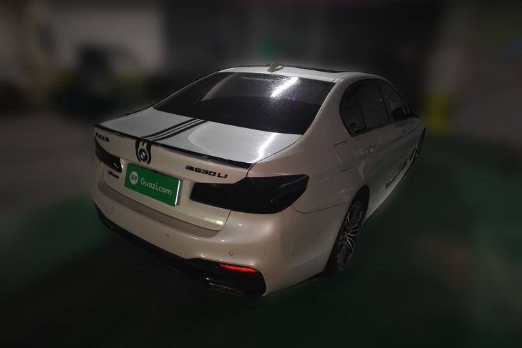 Used BMW 5 Series 2018 530Li Leading Model M Sport Package Rear Right 45 Deg