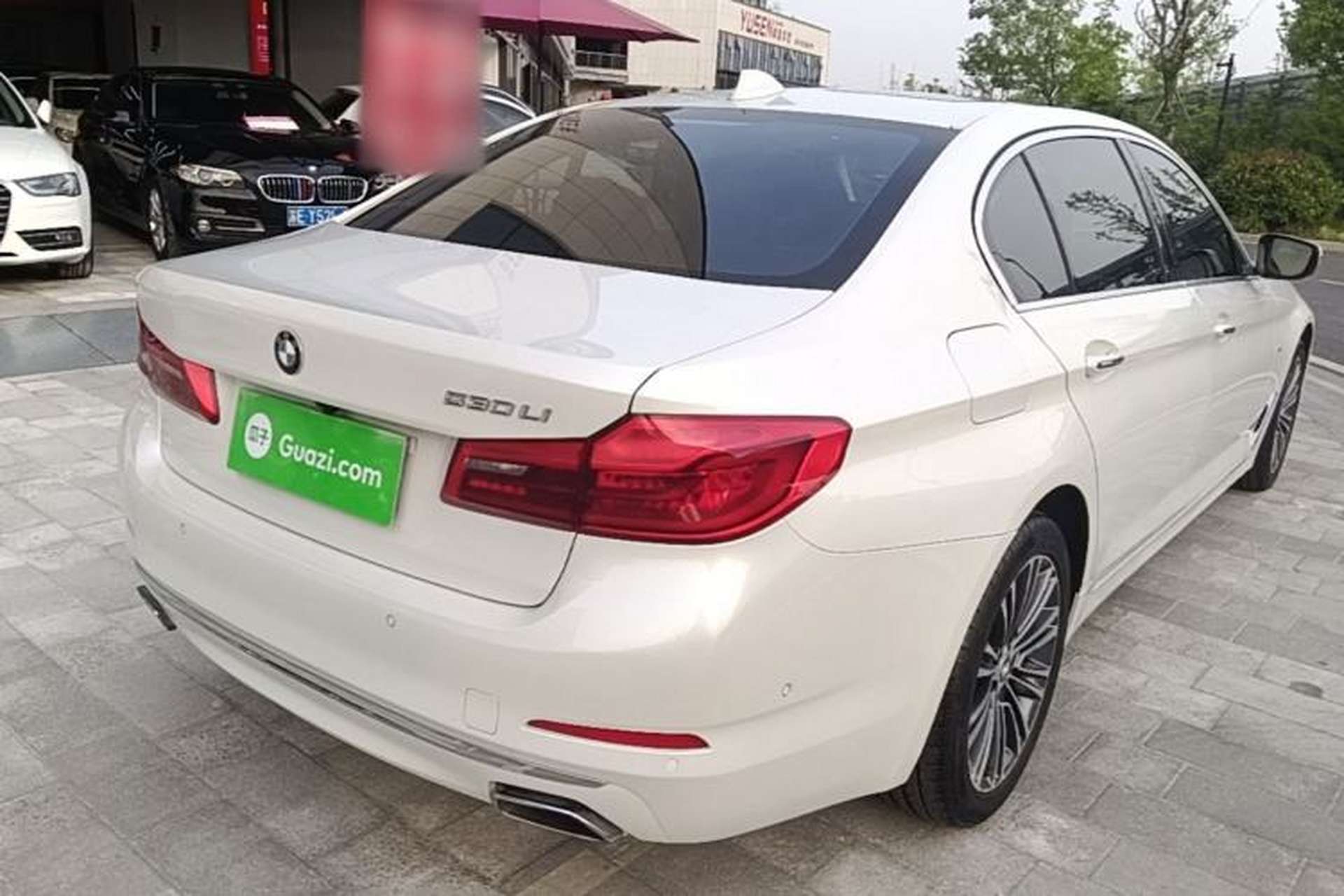 Used BMW 5 Series 2018 Facelifted 530Li Luxury Edition Premium Package Rear Right 45 Deg