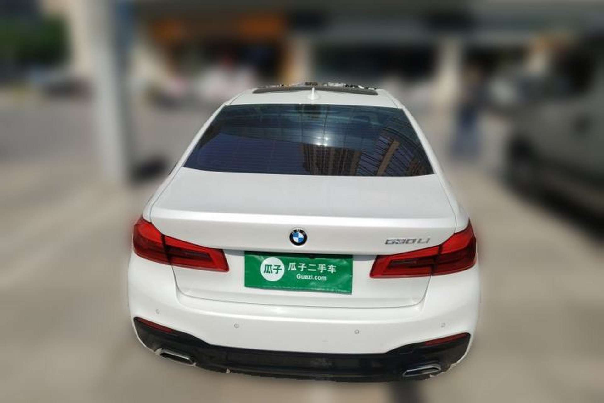Used BMW 5 Series 2018 Restyled 530Li Luxury Edition M Sport Package Rear