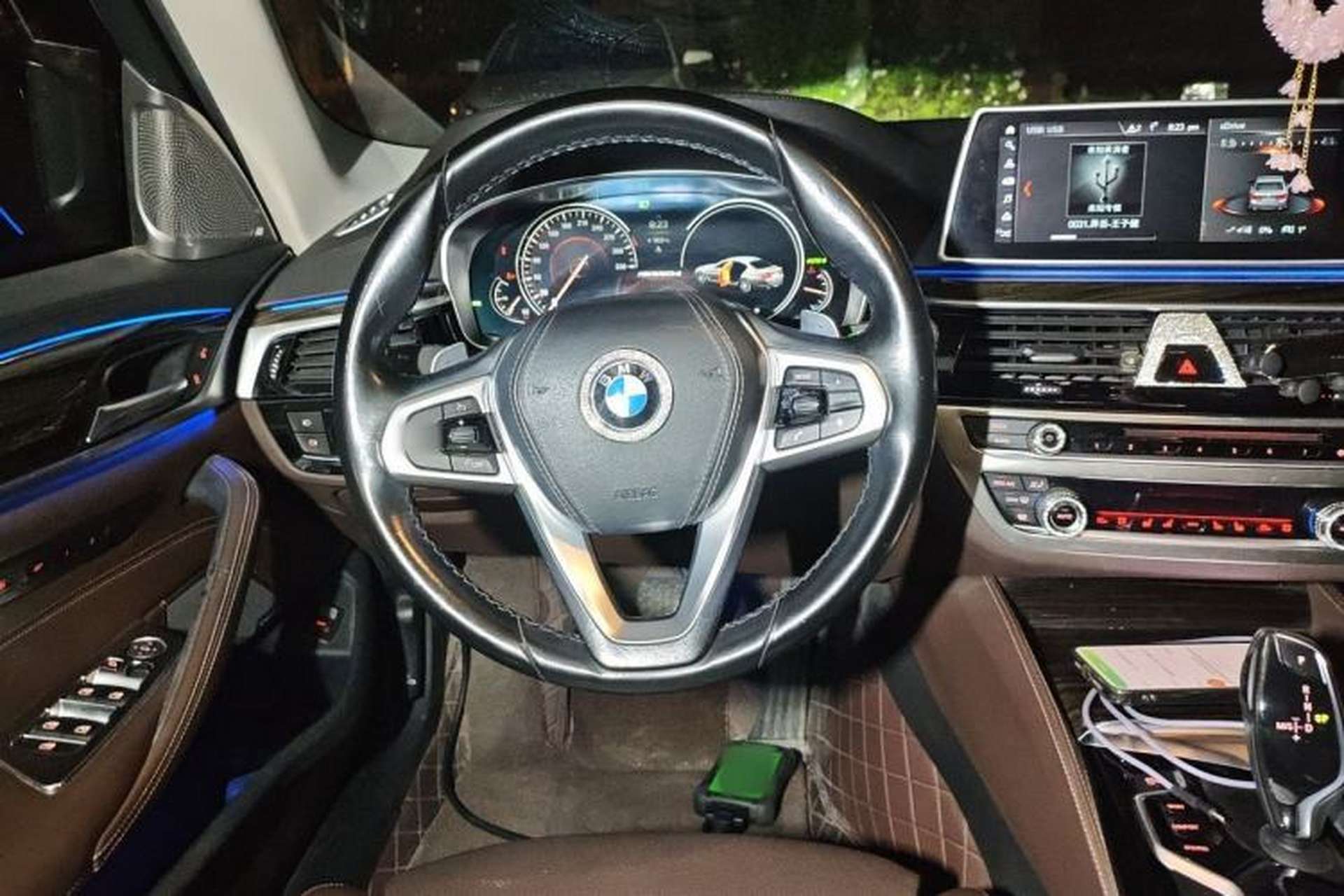 Used BMW 5 Series 2018 530Li Luxury Edition Premium Package Steering Wheel