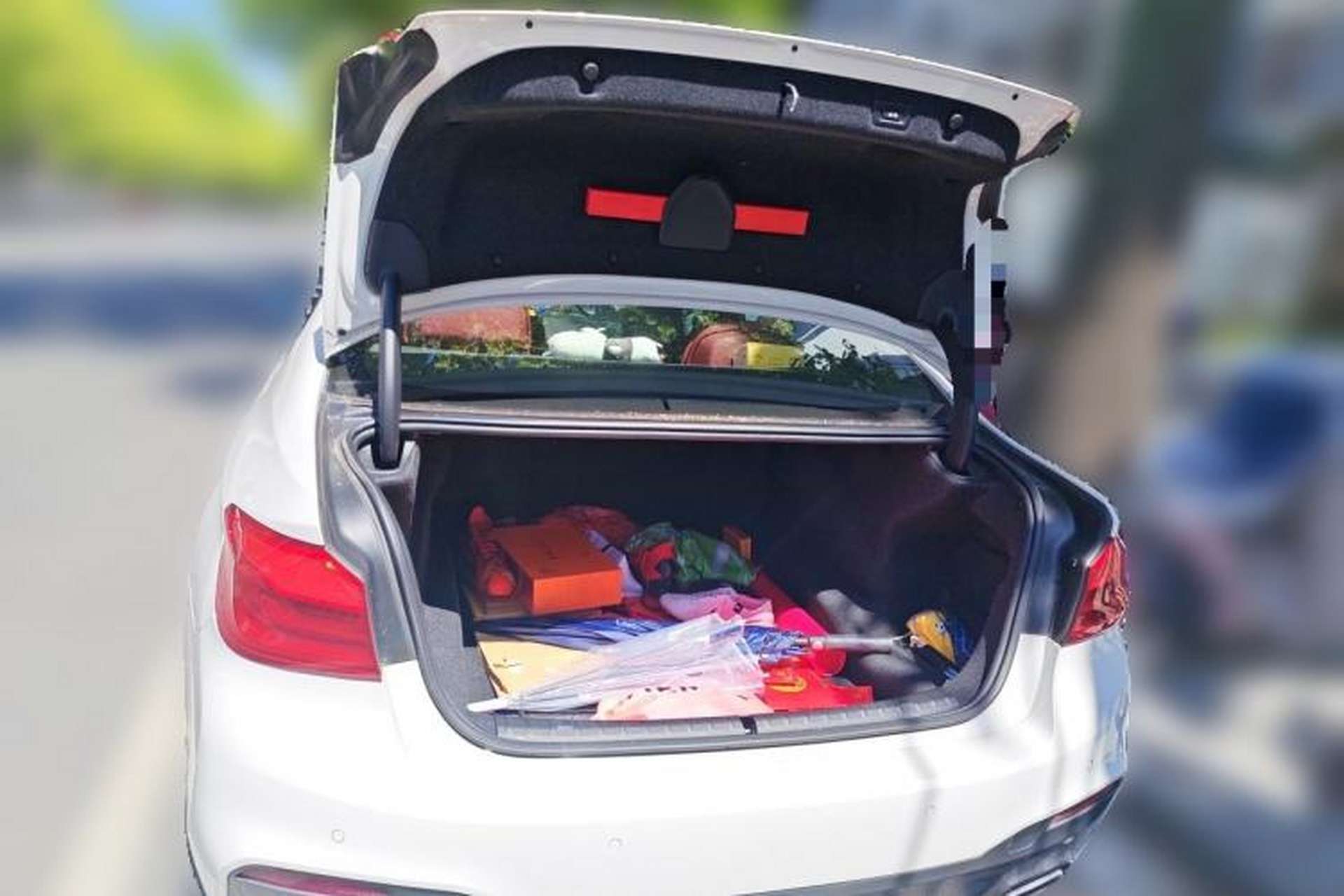 Used BMW 5 Series 2018 Restyled 530Li Leading Edition M Sport Package Trunk
