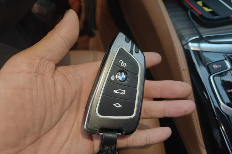 Used BMW 5 Series 2018 Revised Version 530Li Leading Edition Luxury Package Vehicle Key
