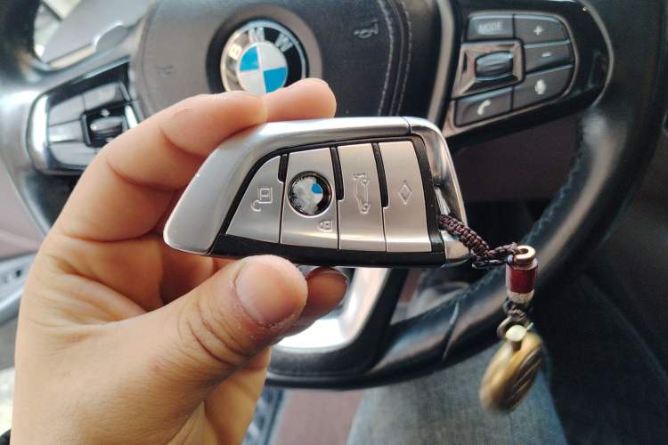 Used BMW 5 Series 2018 530Li Leading Edition Luxury Package Vehicle Key