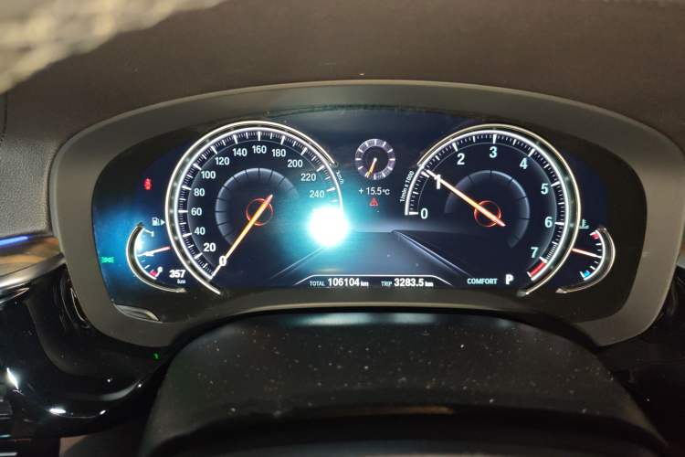 Used BMW 5 Series 2018 Revised Version 530Li Leading Edition Luxury Package Instrument Cluster