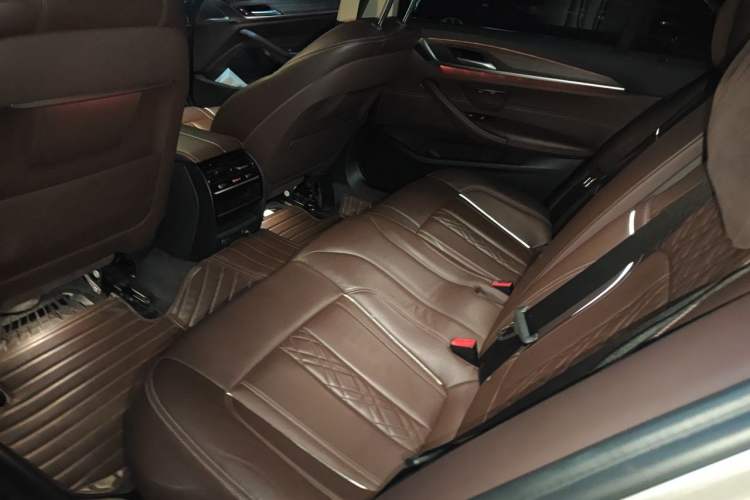 Used BMW 5 Series 2018 530Li Leading Edition Luxury Package Left Rear Seat