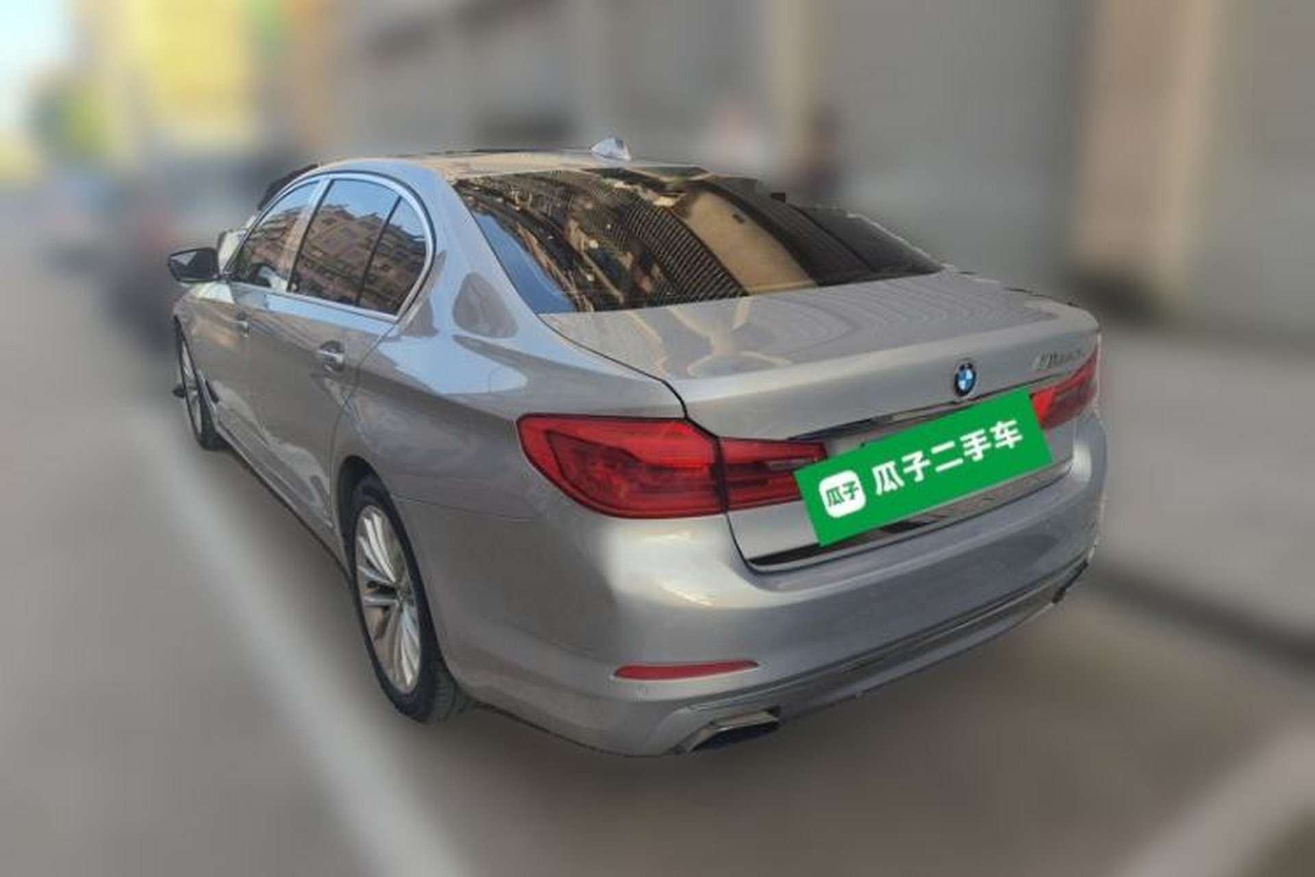 Used BMW 5 Series 2018 530Li Leading Edition Luxury Package Rear Left 45 Deg