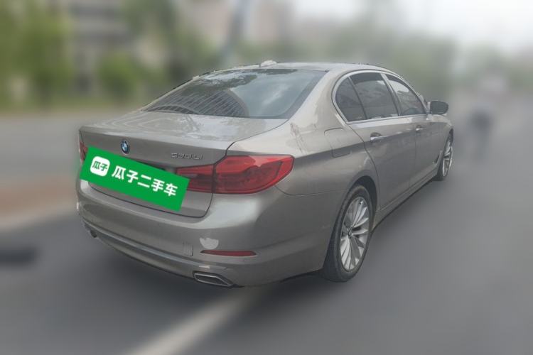 Used BMW 5 Series 2018 Facelifted 530Li Luxury Edition Premium Package Rear Right 45 Deg