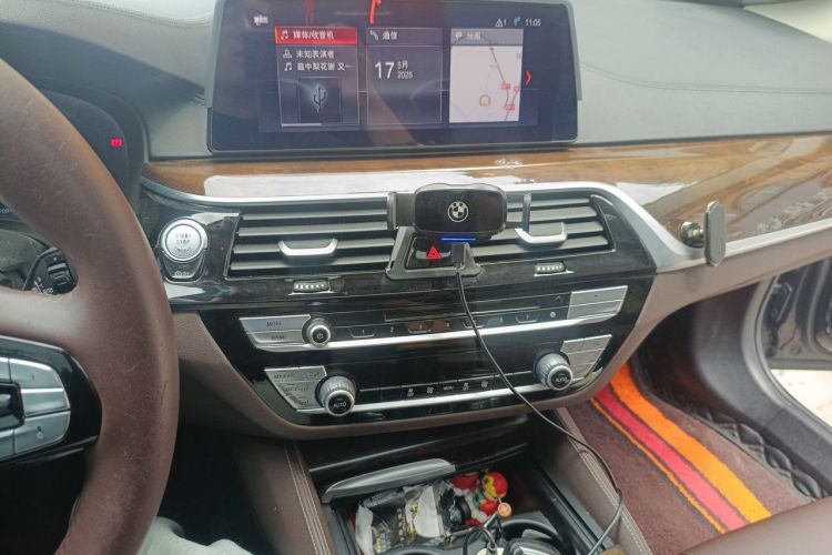 Used BMW 5 Series 2019 525Li Luxury Package Audio And AC Panel