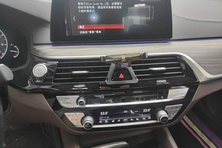 Used BMW 5 Series 2019 Facelifted 530Li Luxury Edition Premium Package Audio And AC Panel