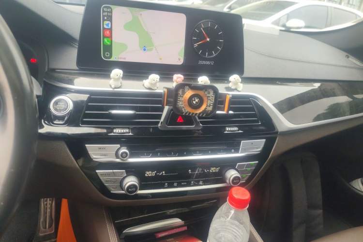 Used BMW 5 Series 2019 525Li M Sport Package Audio And AC Panel